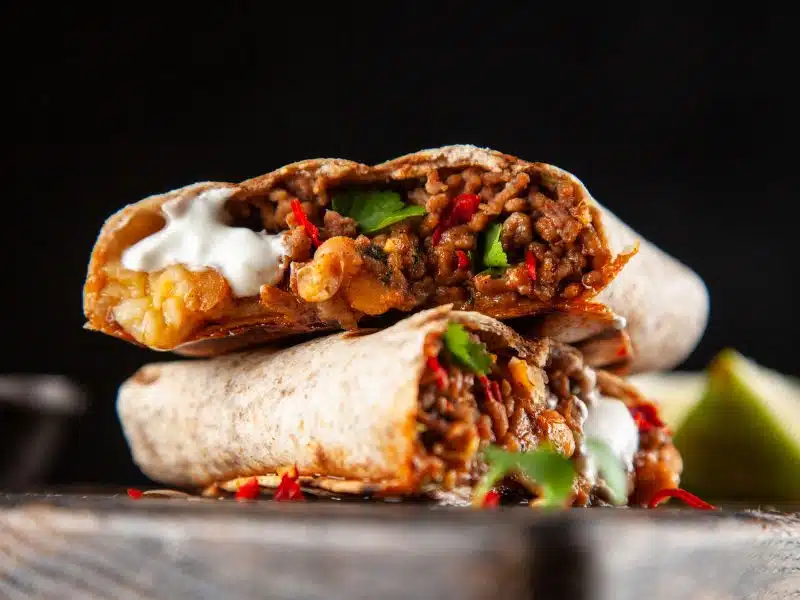 Burritos plnené mletým hovädzím mäsom priamo z Mexika, jednoduchý a rýchly recept