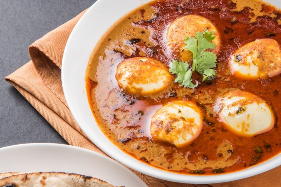 Madras kari vajíčka s ryžou - originálny indický recept