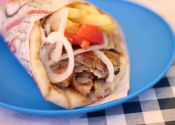 Najlepší grécky gyros s bravčovou panenkou - pravý recept