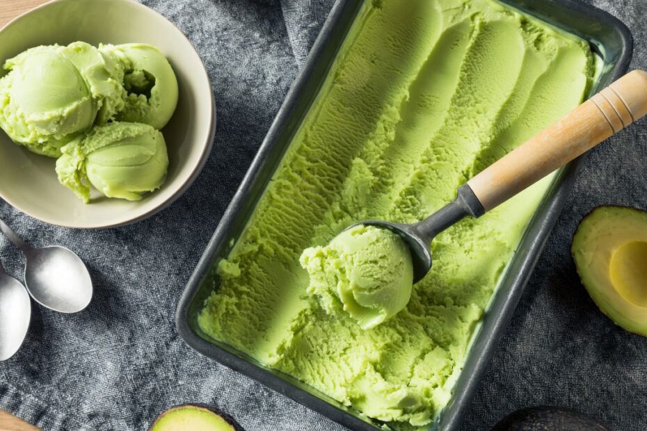 Jednoduchá avokádová domáca zmrzlina - rýchly recept