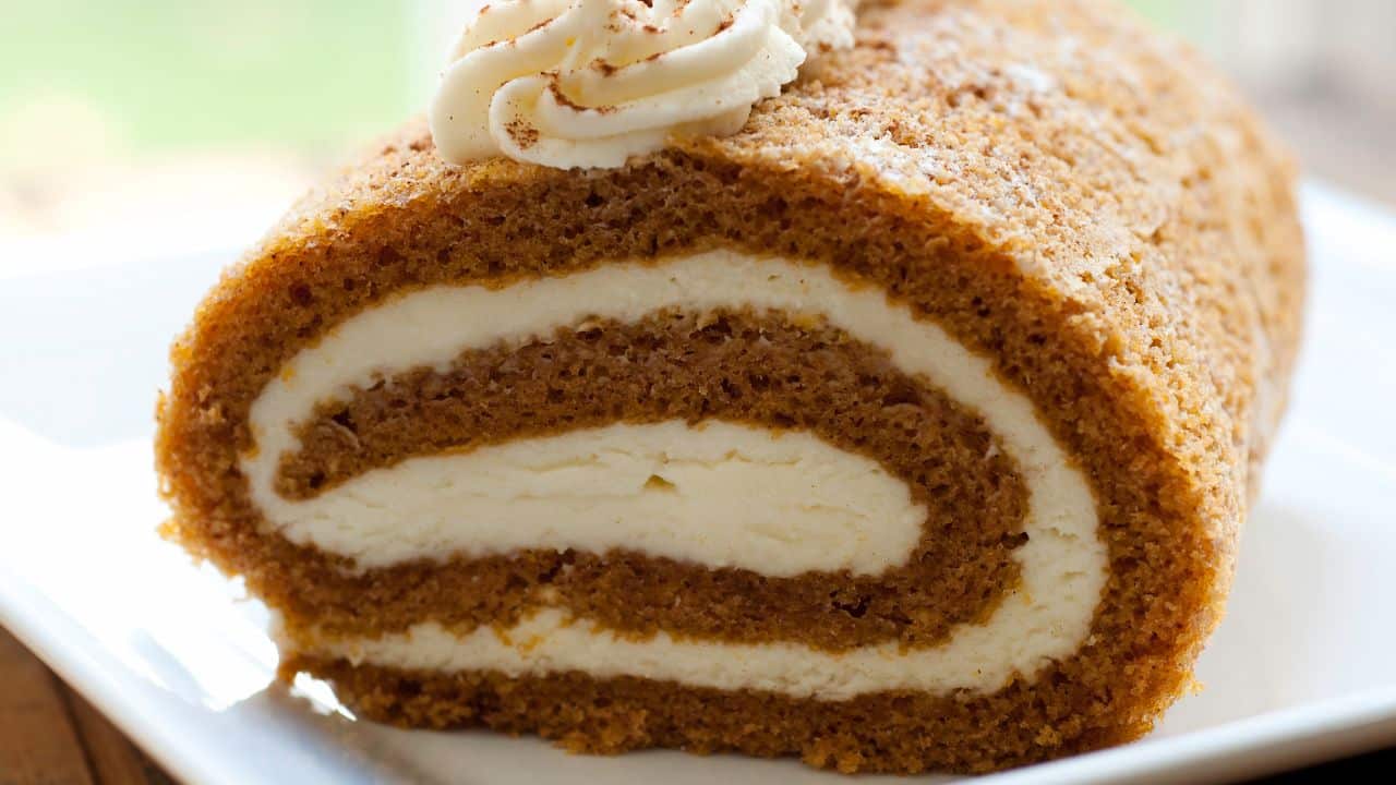 Tekvicová cheesecake roláda - originálny recept