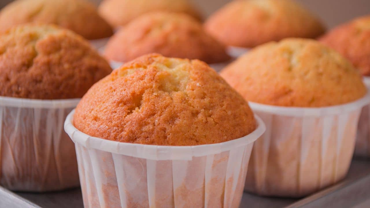Vanilkovo broskyňové muffiny - originálny recept