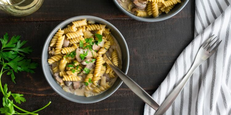 Vegánsky hubový stroganov - originálny recept