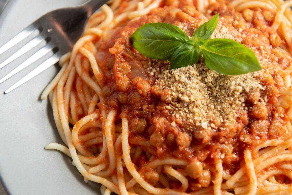 Vegánske bolonské špagety - FIT recept