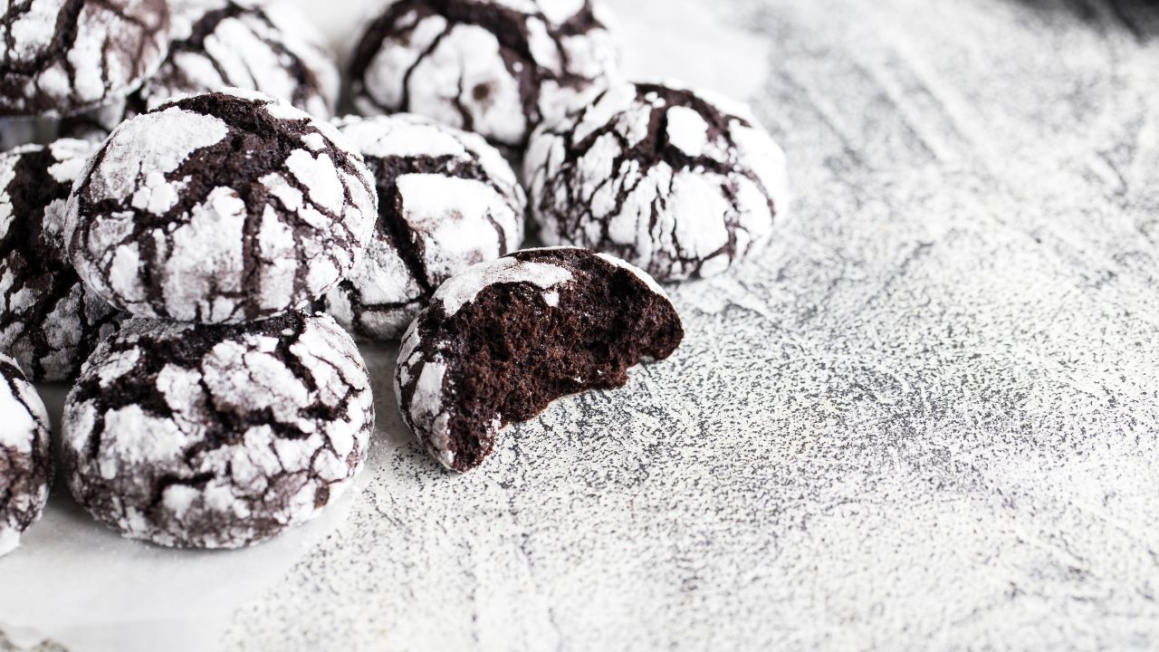 Výborné čokoládové crinkles - chutný recept