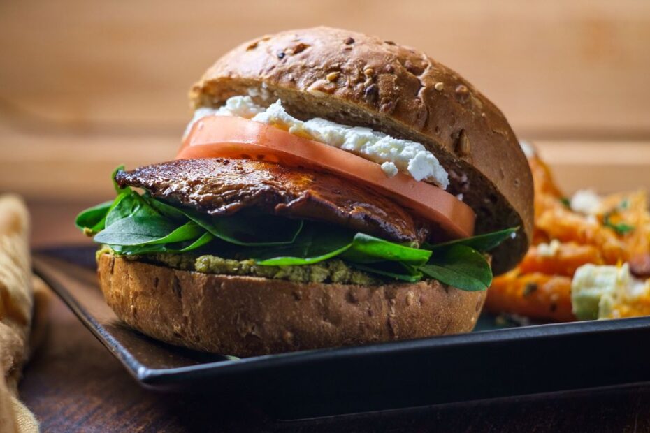 Portobello Burger - vegánsky recept