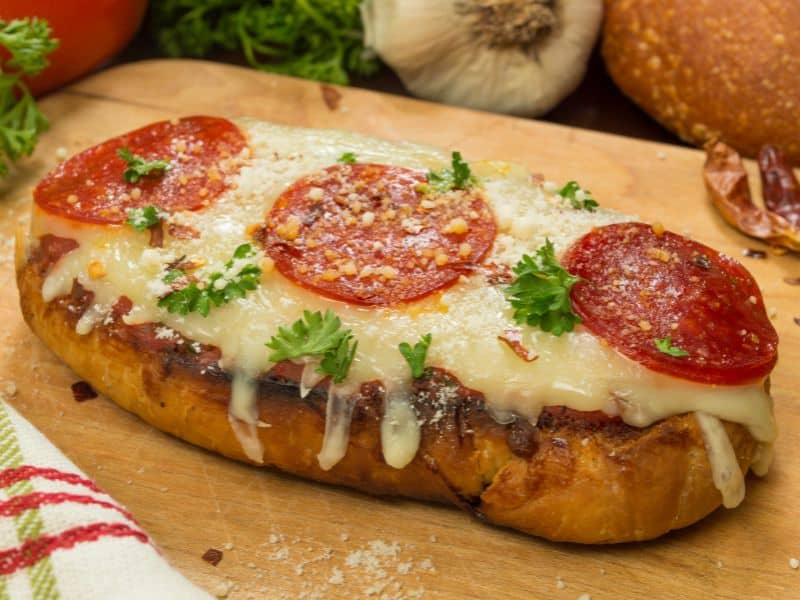 Domáci pizza chlieb - rýchly recept