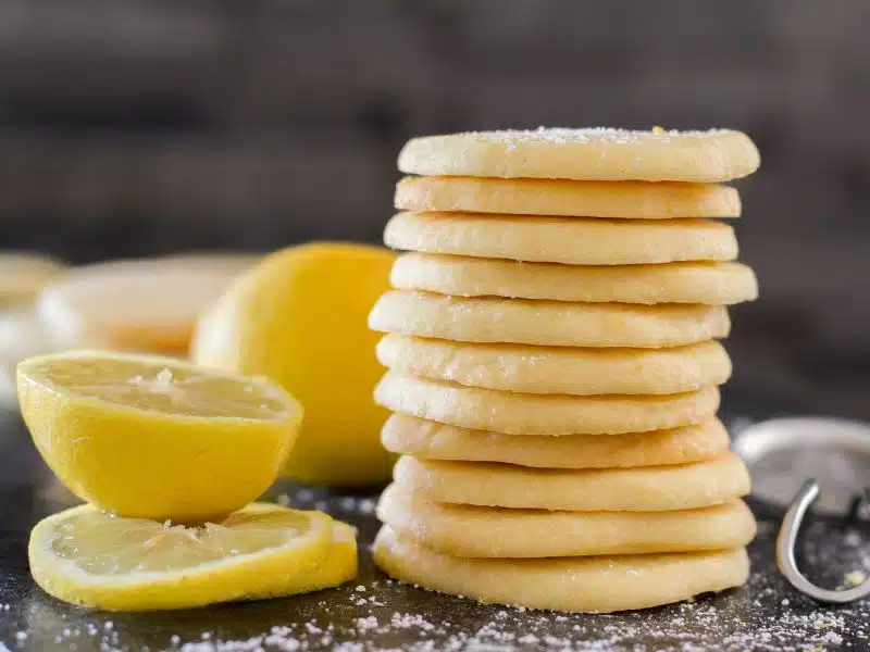 Úžasné makovo-citrónové linecké koláčiky s lemon curd - vianočný recept