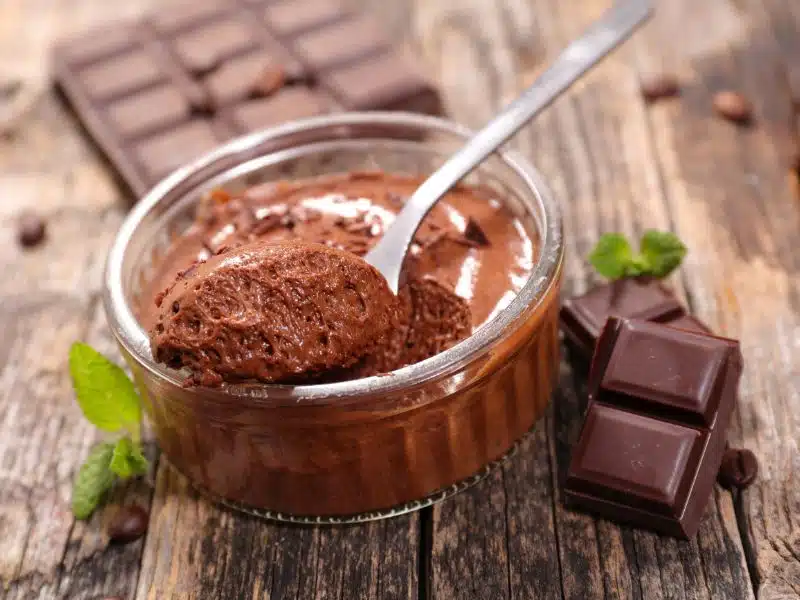 Čokoládový mousse - originálny recept na čokoládovú penu