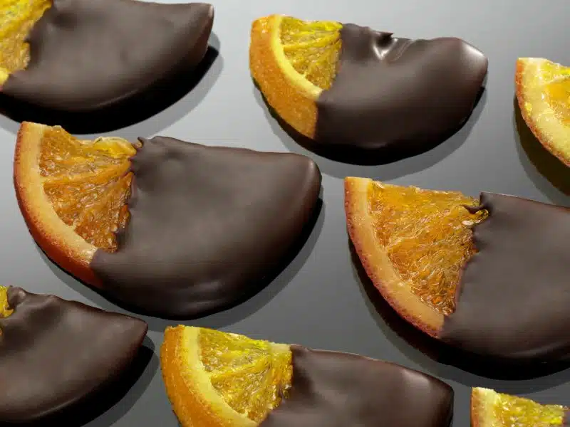 Kandizované pomaranče v čokoláde - vianočný recept