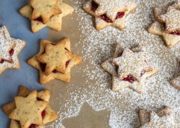 Mandľové linecké pečivo, vianočný recept