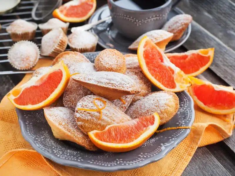 Pomarančové madlenky - originálny recept