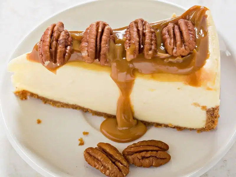 Karamelový cheesecake s pekanovými orechmi - fantastický recept