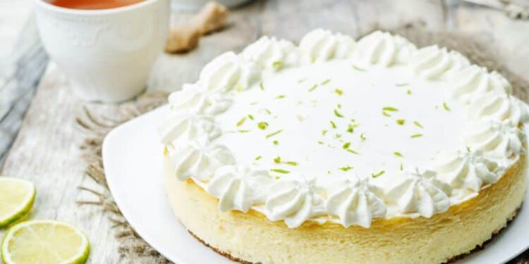 Pečený limetkový cheesecake - osviežujúci recept