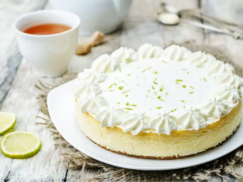 Pečený limetkový cheesecake - osviežujúci recept