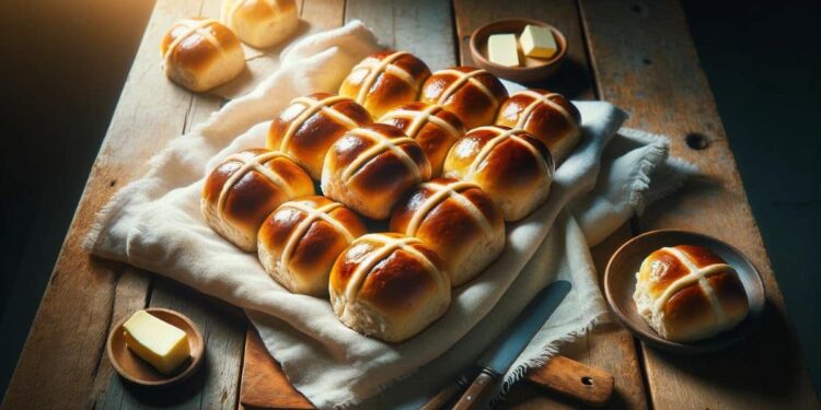 Hot cross buns