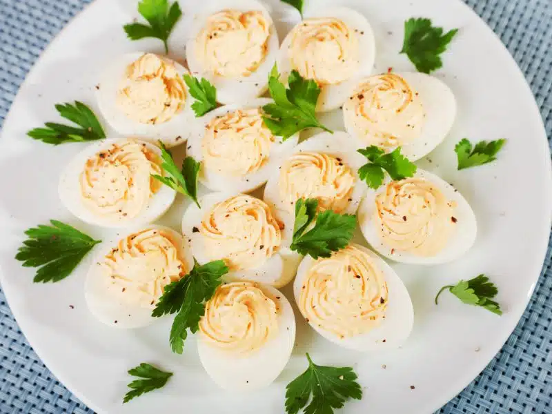 Veľkonočné plnené vajíčka - chutný recept