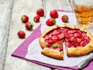 Rustikálny jahodový galette - jednoduchý recept na elegantný dezert