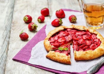 Rustikálny jahodový galette - jednoduchý recept na elegantný dezert