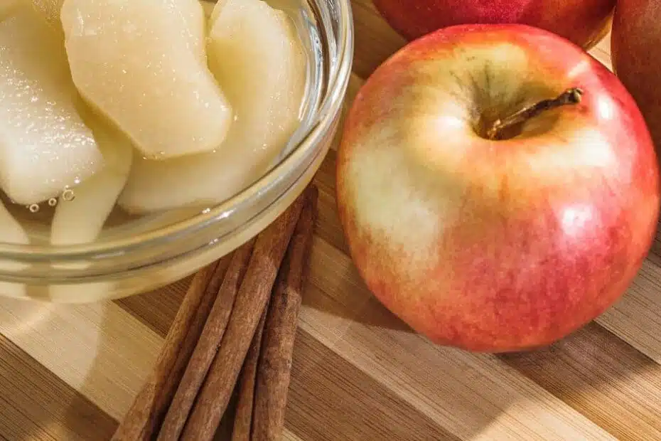 Domáci jablkový kompót, recept na zavárané jablká
