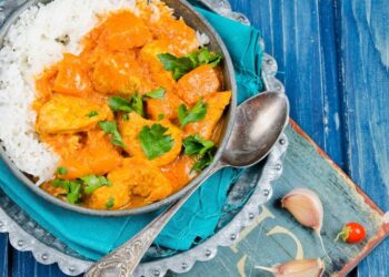 Tekvicové curry s kuracími kúskami, FIT recept