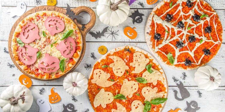 Halloweenska pizza, fantastický recept