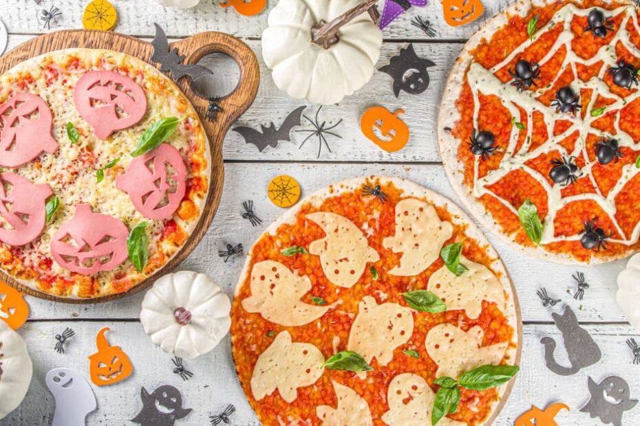 Halloweenska pizza, fantastický recept