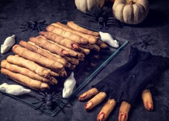 Halloweenske prsty, strašidelný recept