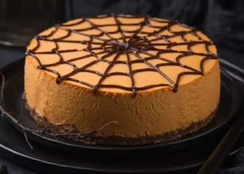 Halloweensky cheesecake, úžasný recept