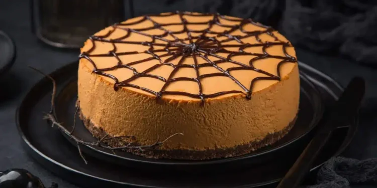 Halloweensky cheesecake, úžasný recept