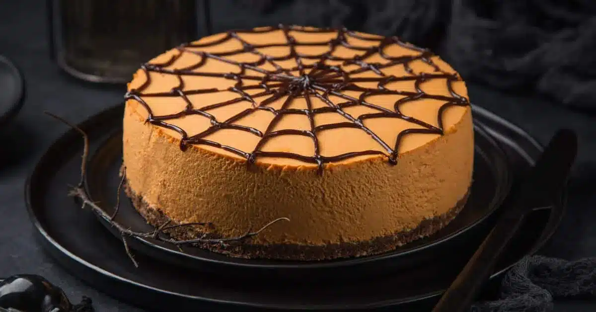 Halloweensky cheesecake, úžasný recept