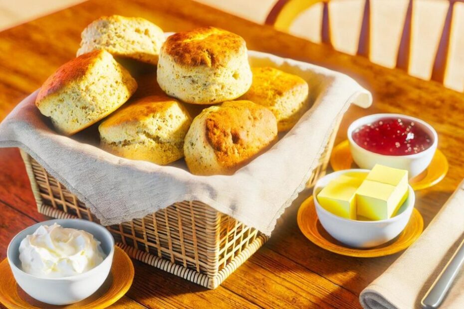 Jednoduchý recept na tradičné anglické scones: Ako pripraviť dokonalé scones doma – Chutné tipy na servírovanie a variácie