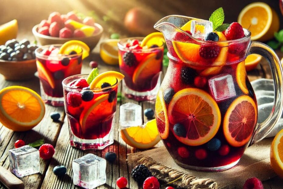 Osviežujúca tradičná španielska Sangria: Recept na lahodný nápoj z červeného vína a ovocia ideálny na letné oslavy a grilovačky