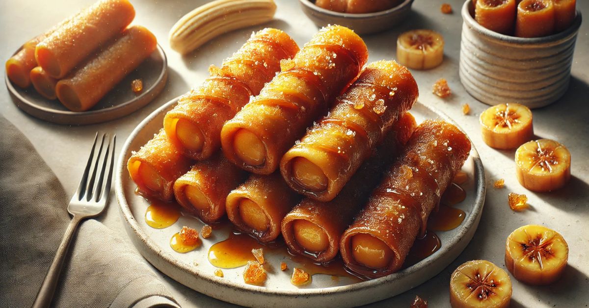 Tradičný Recept na Filipínsky Turon: Chrumkavé smažené banánové rolky