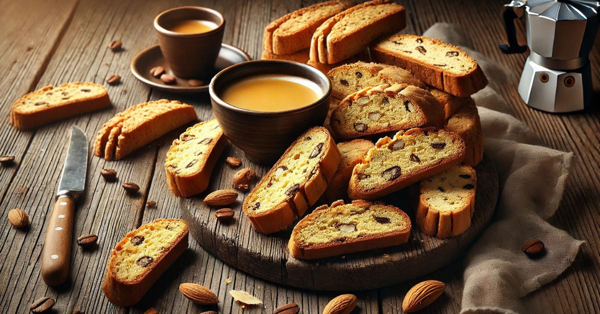 Biscotti al Caffè: Tradičný Recept na Talianske Kávové Sušienky s Chrumkavou Textúrou