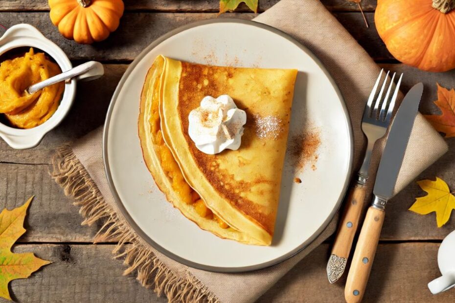 Francúzske crêpes s tekvicovou plnkou: Recept na palacinky s jesennou chuťou