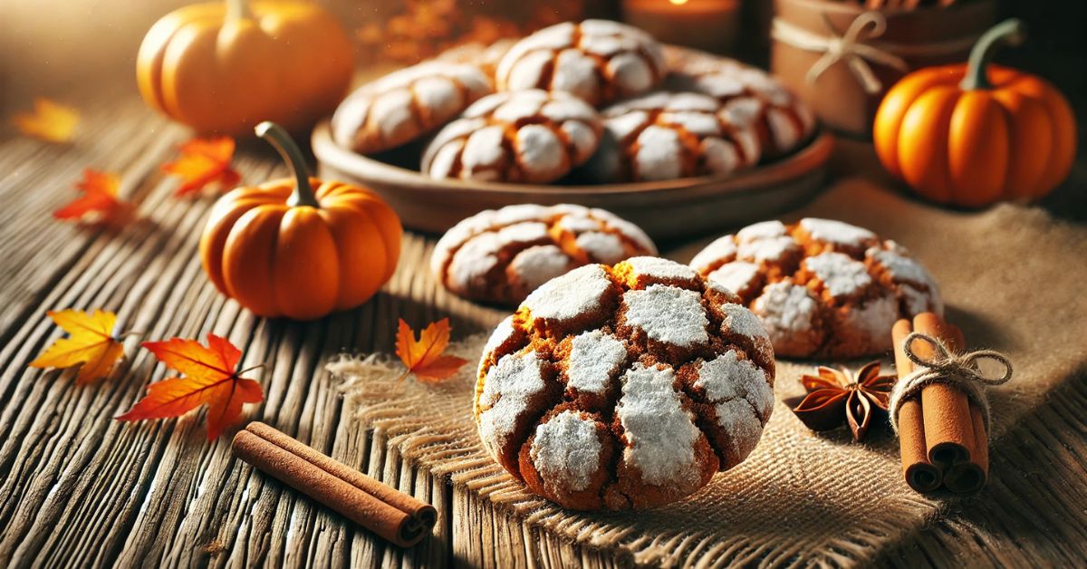 Jesenné Pumpkin spice crinkles: Najlepšie sušienky plné vôní jesene