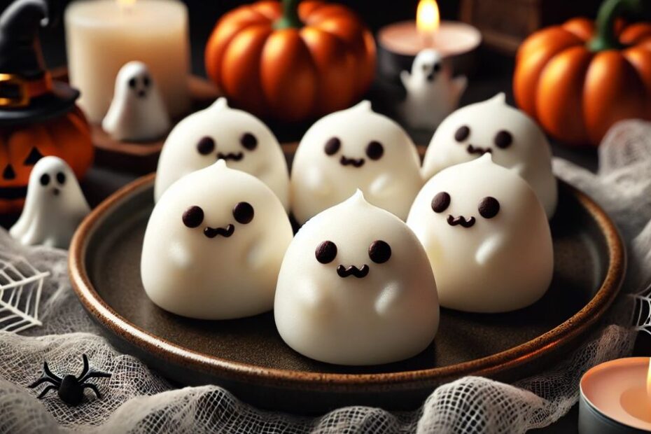 Roztomilé Mochi ghosts: Jednoduchý Halloween dezert s japonským twistom