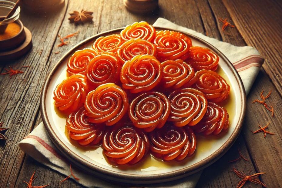 Tradičný Recept na vynikajúce indické Jalebi