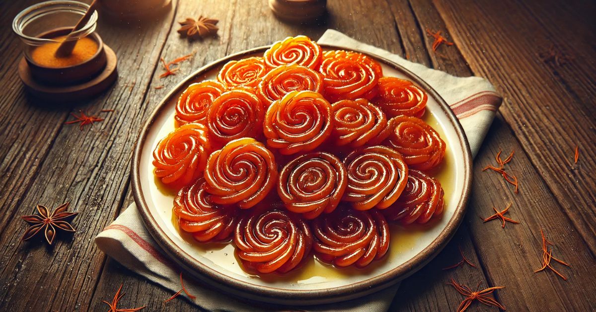 Tradičný Recept na vynikajúce indické Jalebi