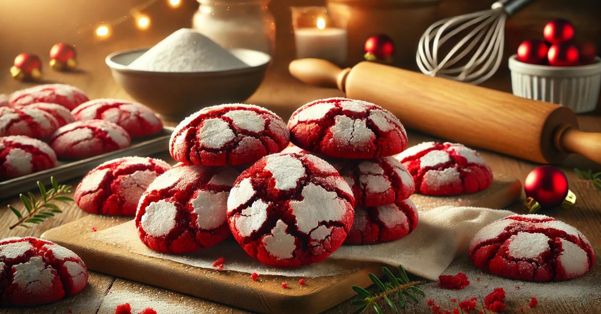 Čarovné red velvet crinkles: Recept na sviatočné sušienky, ktoré očaria každého