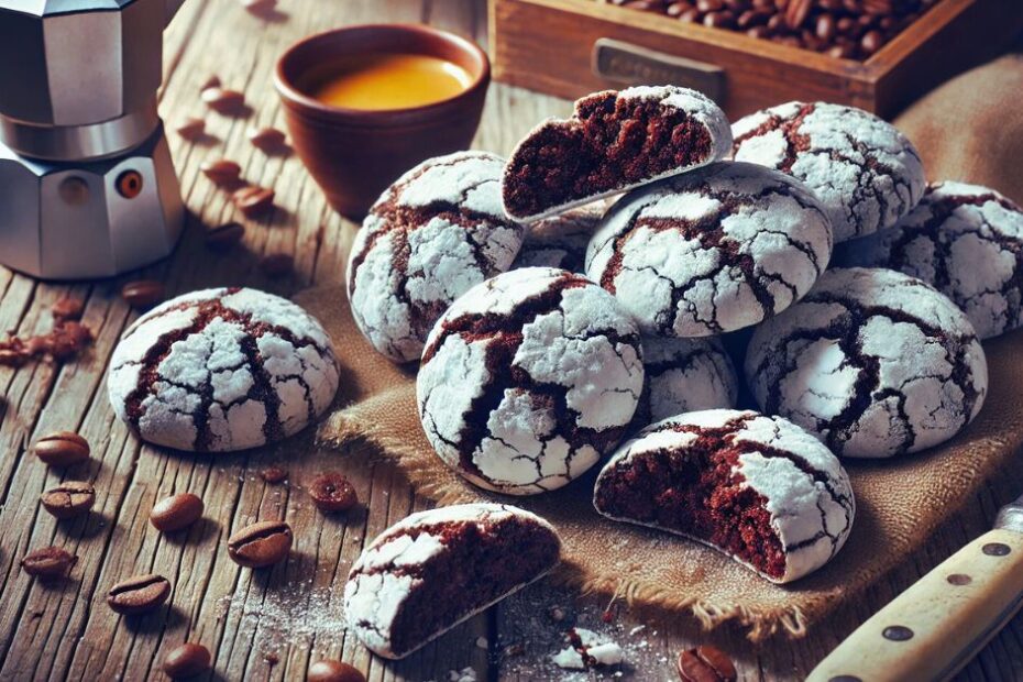 Espresso crinkles: Lahodné sušienky pre milovníkov kávy