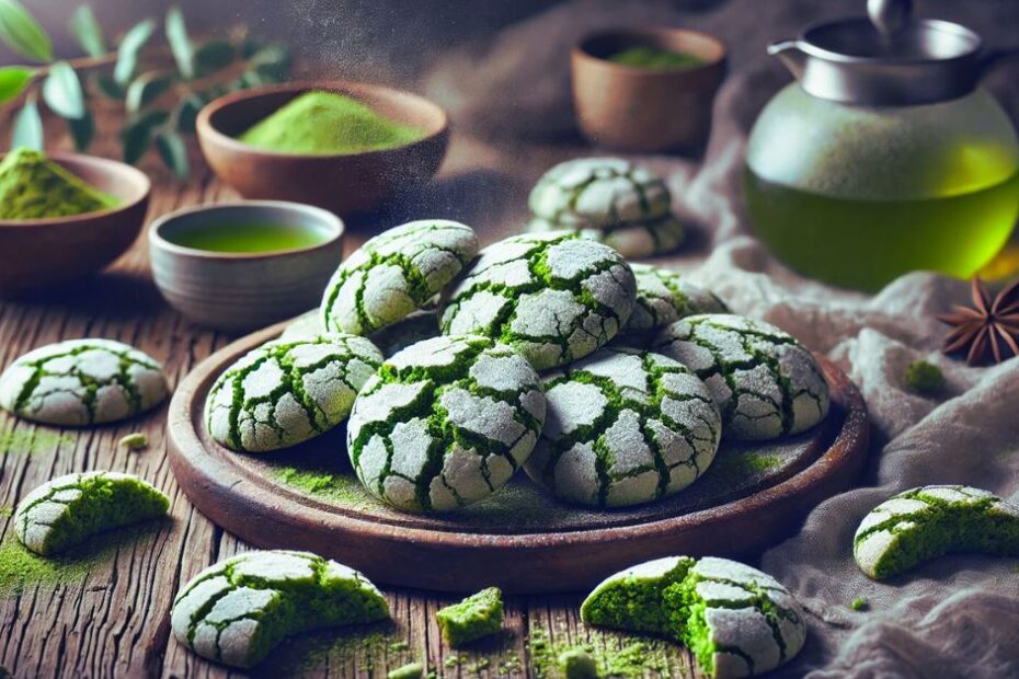 Matcha crinkles: Exotické sušienky s nádychom Japonska